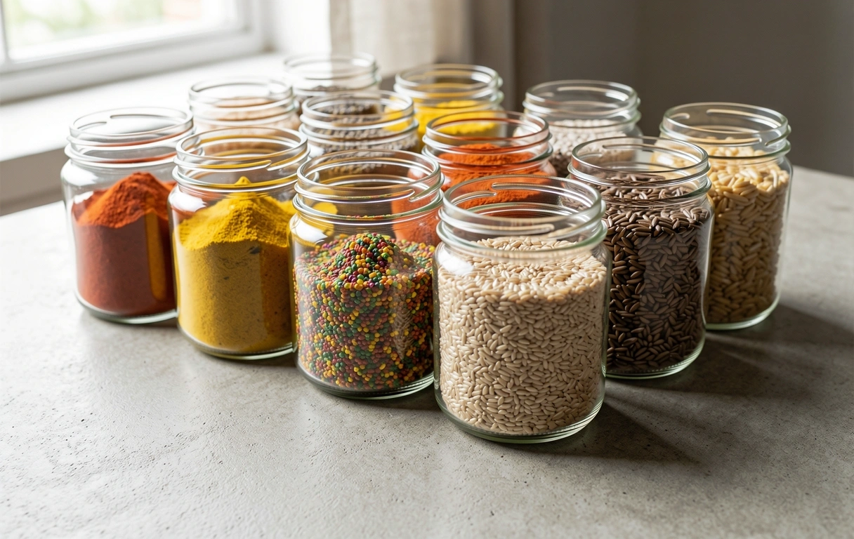 Detalle de ingredientes naturales